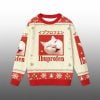 2025 Christmas Red Ibuprofen Meme Cat Ugly Sweater 1