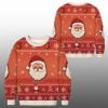 2025 Christmas Retro Realistic Santa Ugly Sweater 1 1