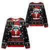 2025 Christmas Santa Claus Raccoon Ugly Sweater 1 2