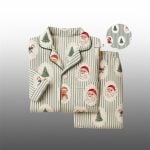 2025 Christmas Santa Claus Tree Pajama Set