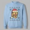 2025 Christmas Santa Dog Tonight Ugly Sweater (1)