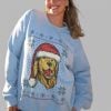 2025 Christmas Santa Dog Tonight Ugly Sweater (2)