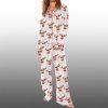 2025 Christmas Santa Martini Coquette Pajama Set 1