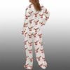 2025 Christmas Santa Martini Coquette Pajama Set 3