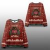 2025 Christmas Santa No It is Mothman Ugly Sweater 1 1