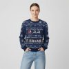 2025 Christmas Santa's Database Never Out of Sync Ugly Sweater
