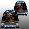 2025 Christmas Scary Gingerbread Monster The Thing Ugly Sweater 1 1