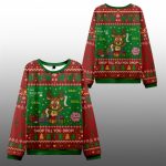 2025 Christmas Shop Till You Drop Ugly Sweater