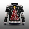 2025 Christmas Skull Tree Christmas Ugly Sweater 1 1