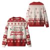 2025 Christmas Sleighin Or Slayint Ugly Sweater 1 2