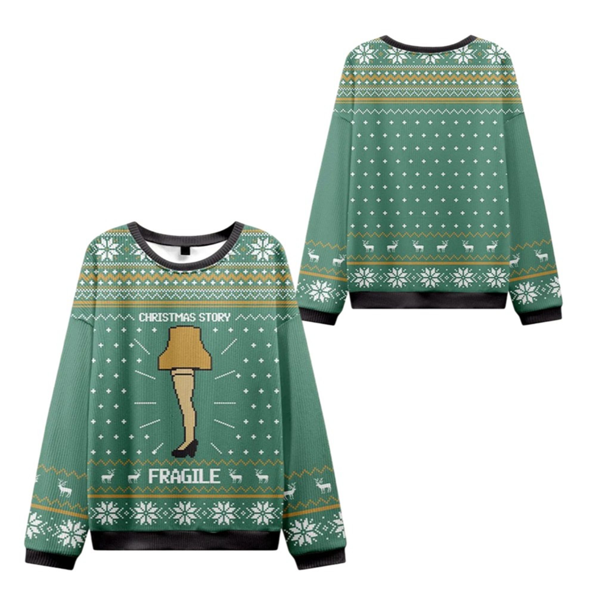 2025 Christmas Story Fragile Ugly Sweater 2 2025 Christmas Story Fragile Ugly Sweater 1 2