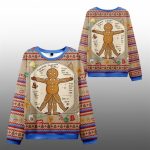 2025 Christmas The Gingerbread Man Ugly Sweater
