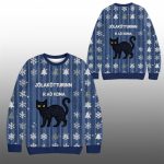 The Yule Cat is Coming Ugly Sweater 2025 Christmas
