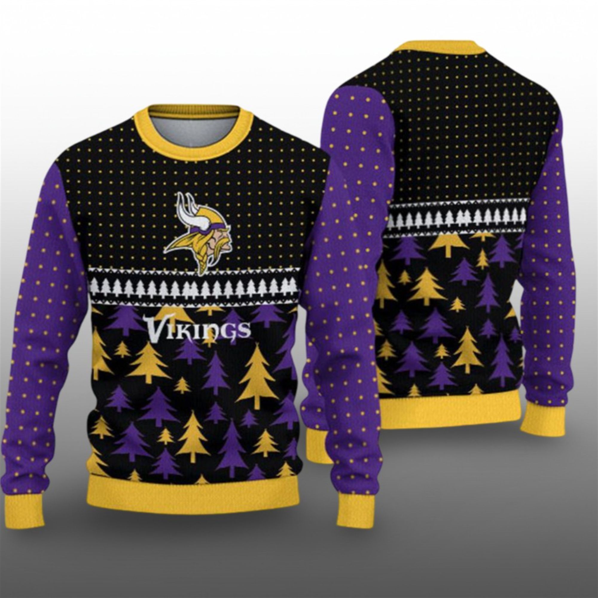 2025 Christmas Vikings Ugly Sweater 1 1 2025 Christmas Vikings Ugly Sweater 1 1