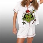 2025 Christmas Vintage Grnchmas Pajama Set