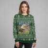 2025 Christmas WTF Is A Kilometer Eagle Ugly Sweater 1 2
