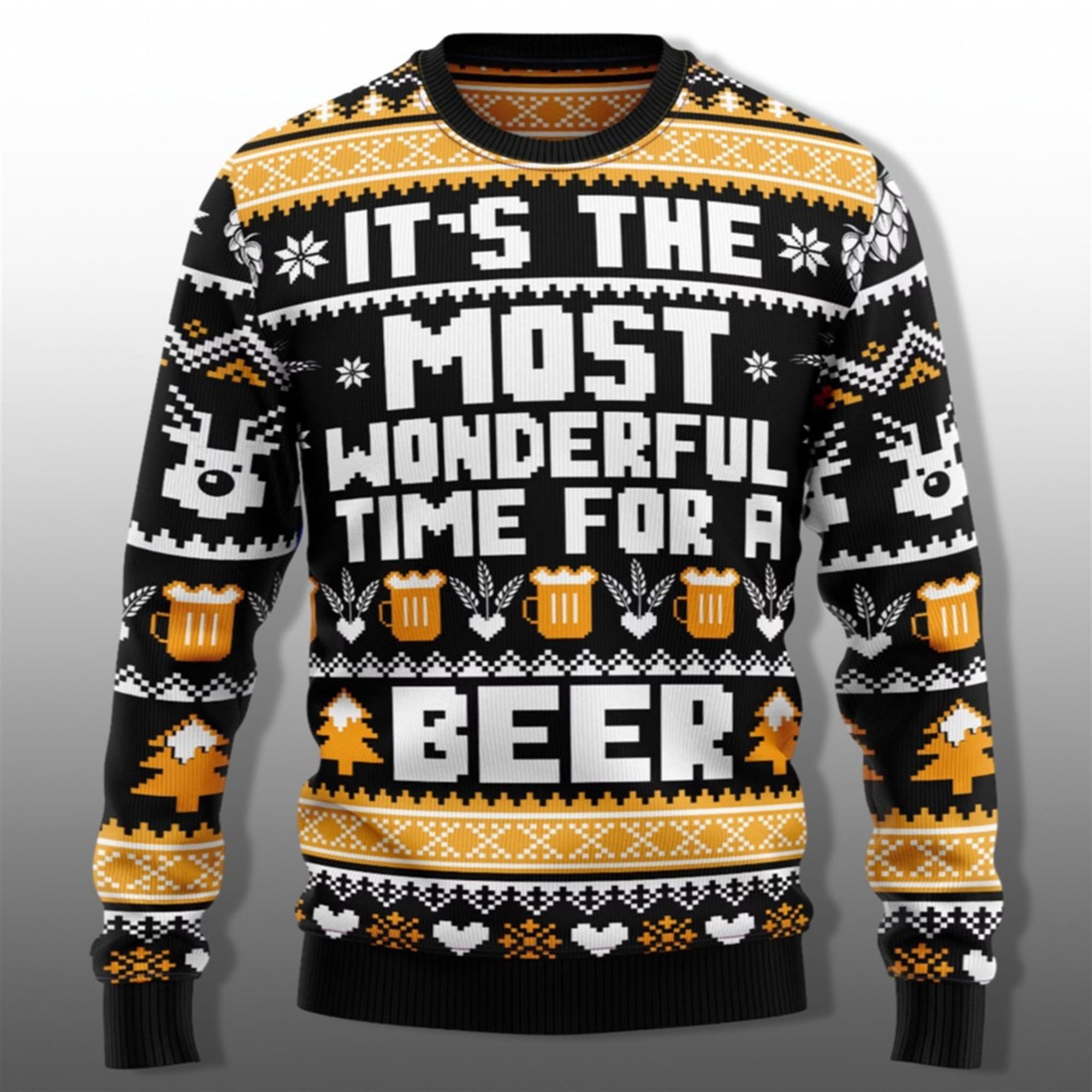 2025 Christmas Wonderful Time For A Beer Ugly Sweater 1 1 2025 Christmas Wonderful Time For A Beer Ugly Sweater 1 1