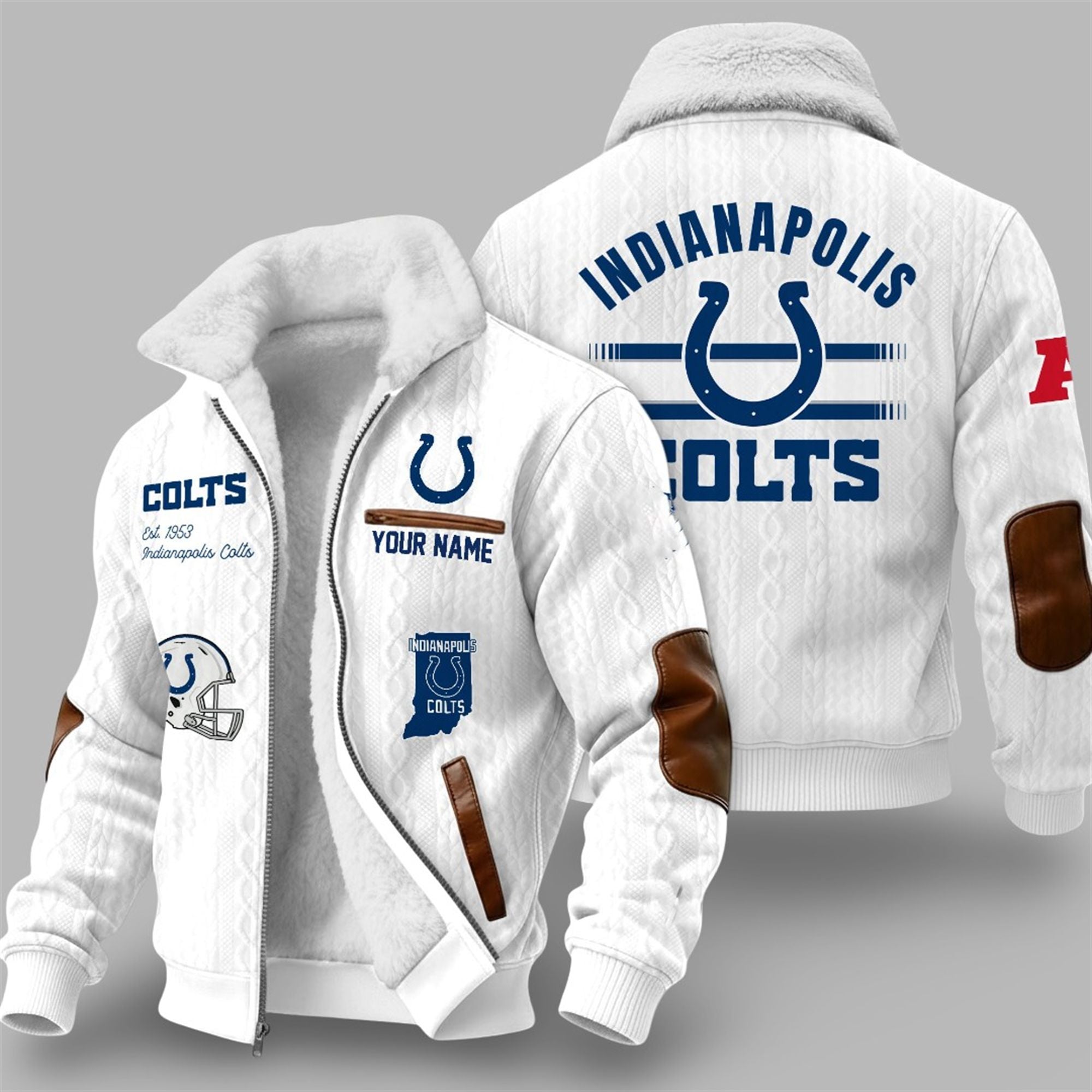 2025 Colts EST 1953 Winter Fleece Jacket 4 2025 Colts EST 1953 Winter Fleece Jacket 4