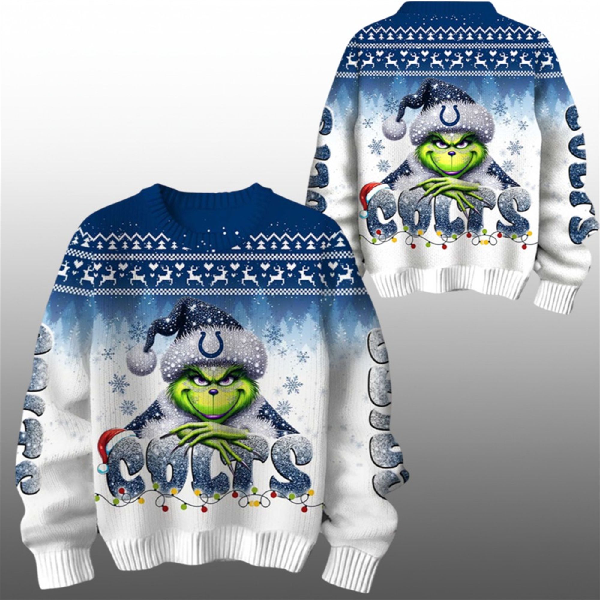 2025 Colts Grnch Season Christmas Ugly Sweater 1 2025 Colts Grnch Season Christmas Ugly Sweater 1 1