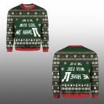 2025 Come To The Math Side We Have PI Ugly Christmas Sweater