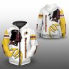 2025 Commanders Hail To The Redskins Zip Hoodie 1