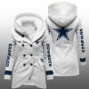2025 Cowboys Long Hooded Fleece Jacket 2
