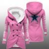 2025 Cowboys Long Hooded Fleece Jacket 5