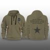 2025 Cowboys Salute To Service Quarter Zip Hoodie 1 1