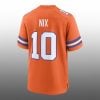2025 Denver Broncos Bo Nix 10 Jersey 2