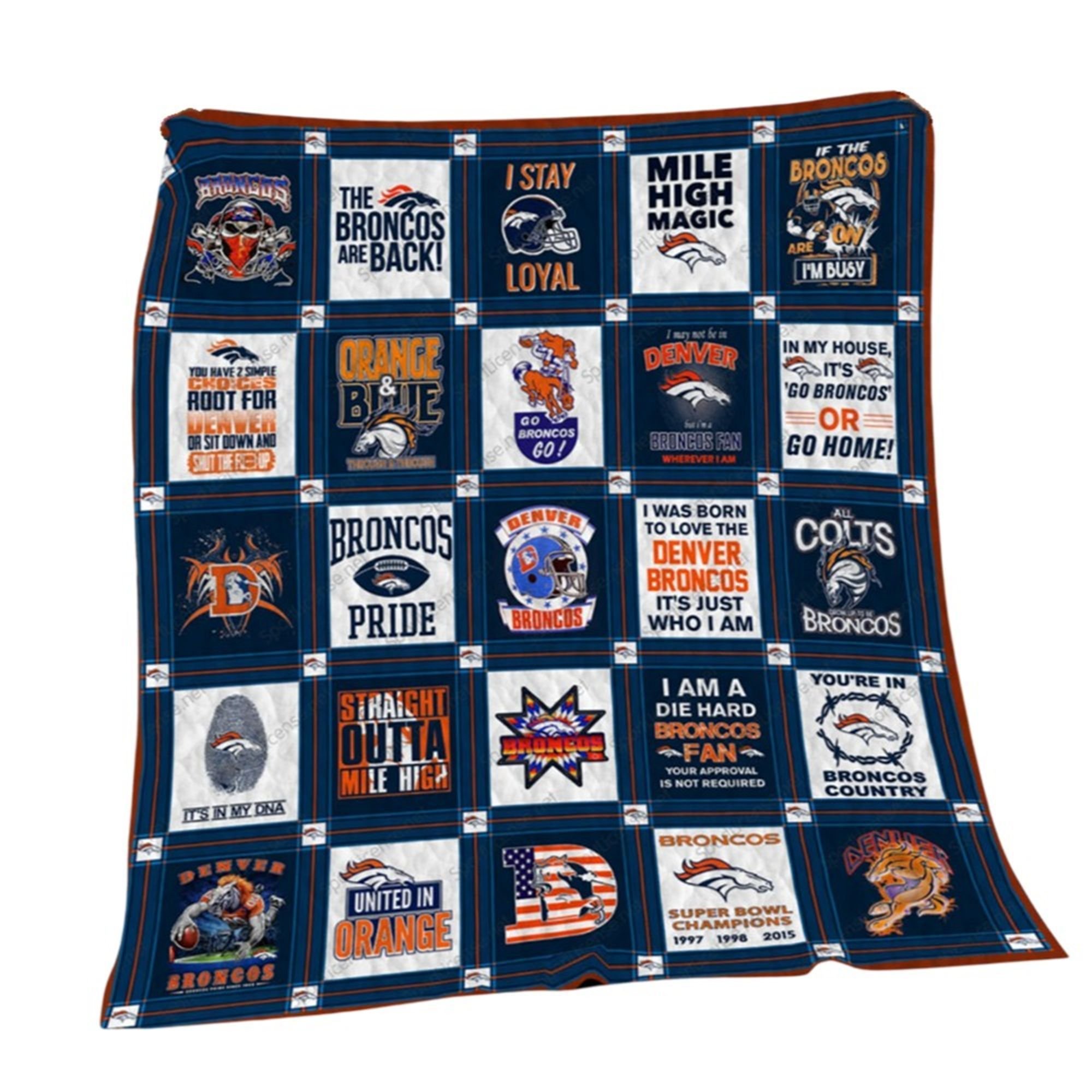 2025 Denver Broncos Die Hard Fan Spirit Blanket 2 2025 Denver Broncos Die Hard Fan Spirit Blanket 1 2