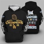 2025 Dodgers 9X World Series Champions We Are All Dodgers Hoodie