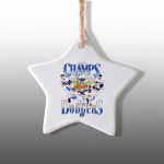 2025 Dodgers Back-to-Back Graphic Ornament