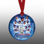 2025 Dodgers Back to Back World Series Champions Ornament