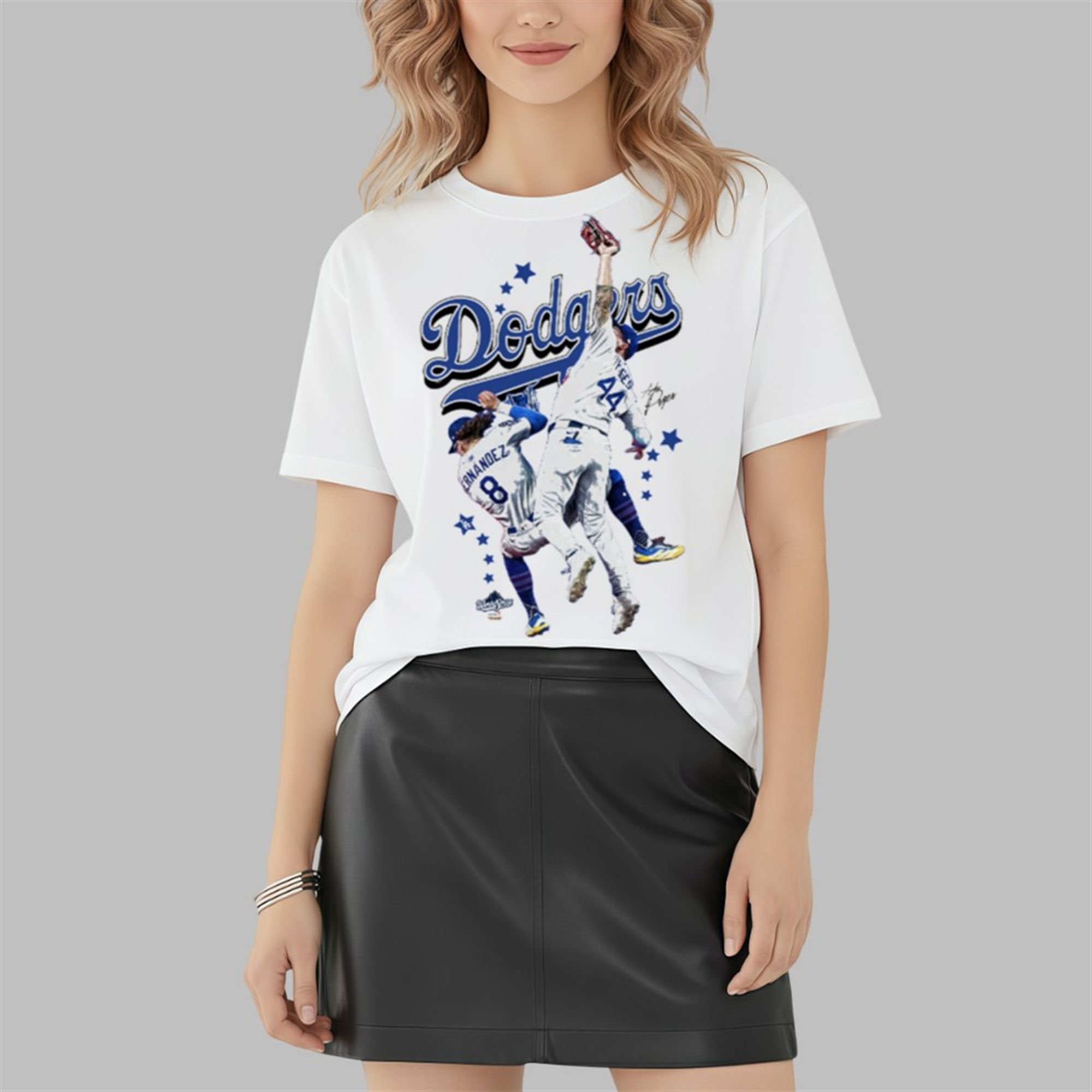 2025 Dodgers World Series Andy Pages Catch Shirt 3 2025 Dodgers World Series Andy Pages Catch Shirt 3 4