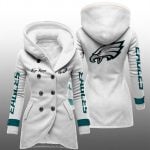 2025 Eagles Long Hooded Fleece Jacket
