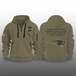 2025 England Patriots Salute To Service Zip Hoodie