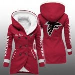 2025 Falcons Long Hooded Fleece Jacket