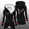 2025 Falcons Long Hooded Fleece Jacket 6 2025 Falcons Long Hooded Fleece Jacket 2