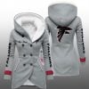 2025 Falcons Long Hooded Fleece Jacket 9 2025 Falcons Long Hooded Fleece Jacket 5