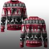 2025 Falcons Reindeer Football Christmas Ugly Sweater 1 1