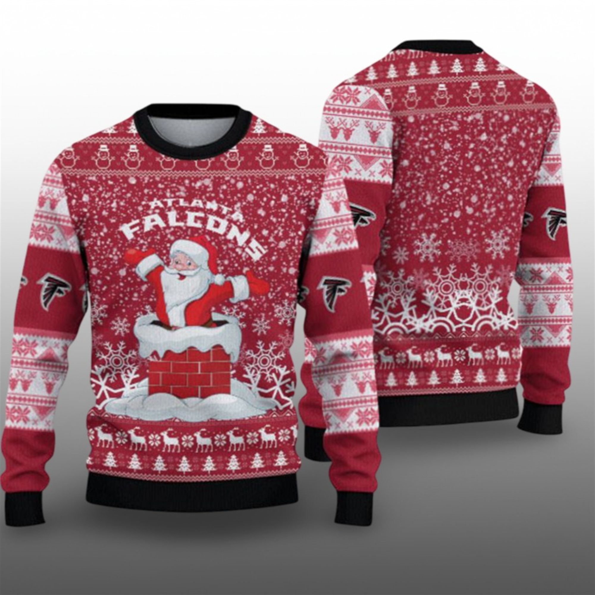 2025 Falcons Ugly Christmas Sweater 1 1 2025 Falcons Ugly Christmas Sweater 1 1