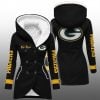 2025 GB Packers Long Hooded Fleece Jacket 3