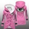 2025 GB Packers Long Hooded Fleece Jacket 5