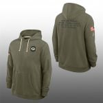 2025 GB Packers Salute To Service Hoodie