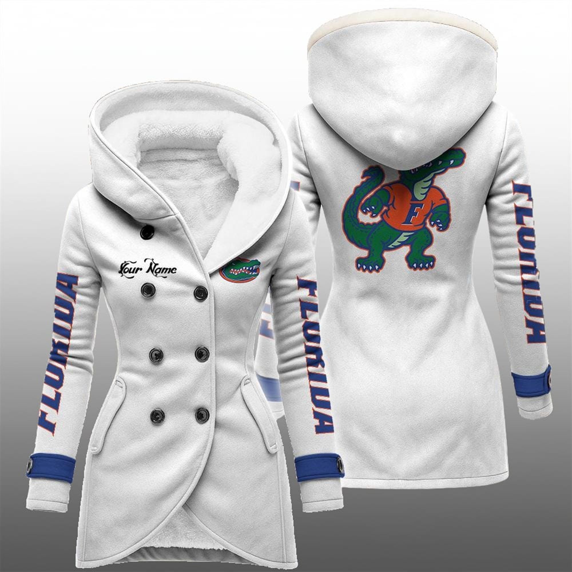 2025 Gators Long Hooded Fleece Jacket 5 2025 Gators Long Hooded Fleece Jacket 5
