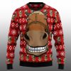 2025 Horse Christmas Ugly Christmas Sweater 1 1