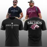 2025 Illinois Salukis Jesus Is King Shirt