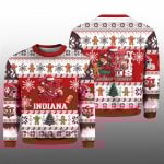 2025 Indiana Hoosiers They Not Like Us Christmas Ugly Sweater