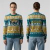 2025 Jaguars Reindeer Football Christmas Ugly Sweater 1 2