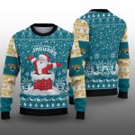 2025 Jaguars Santa Ugly Christmas Sweater
